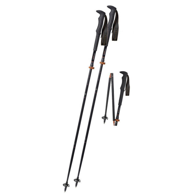 Komperdell Folding Pole Carbon FXP.4 Exp. Vario 105-125 cm 1 Pair