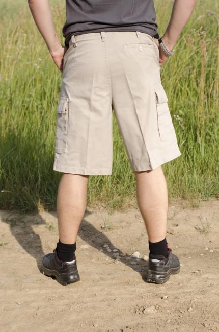 Mil-Tec Moleskin Shorts, Prewash Khaki