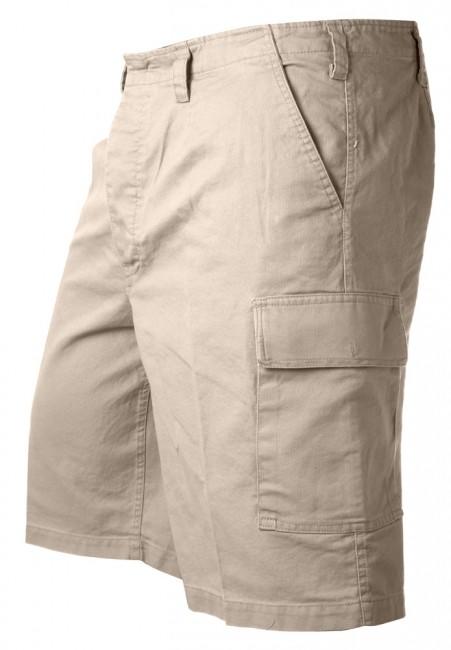 Mil-Tec Moleskin Shorts, Prewash Khaki