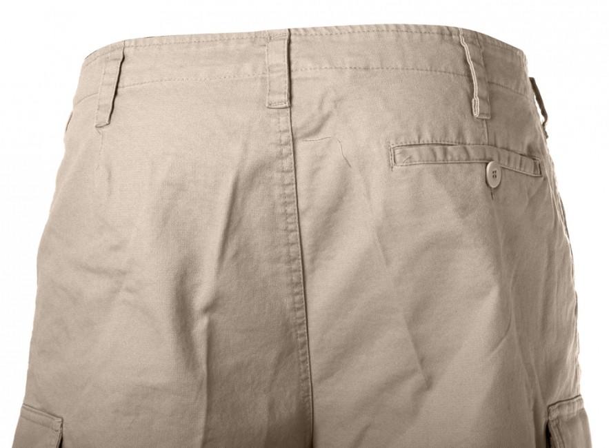 Mil-Tec Moleskin Shorts, Prewash Khaki