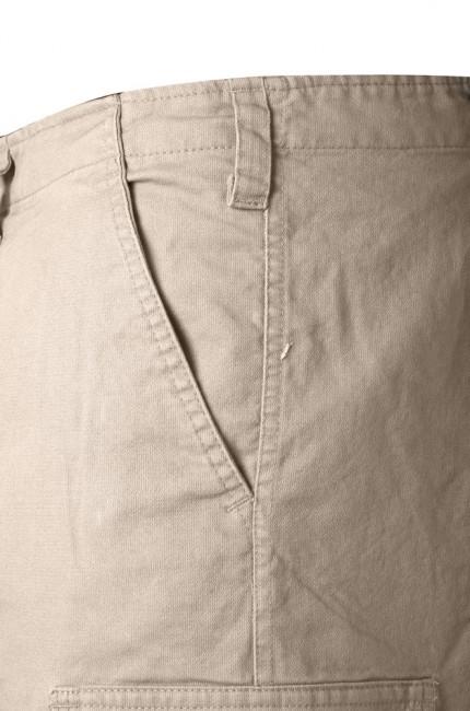 Mil-Tec Moleskin Shorts, Prewash Khaki