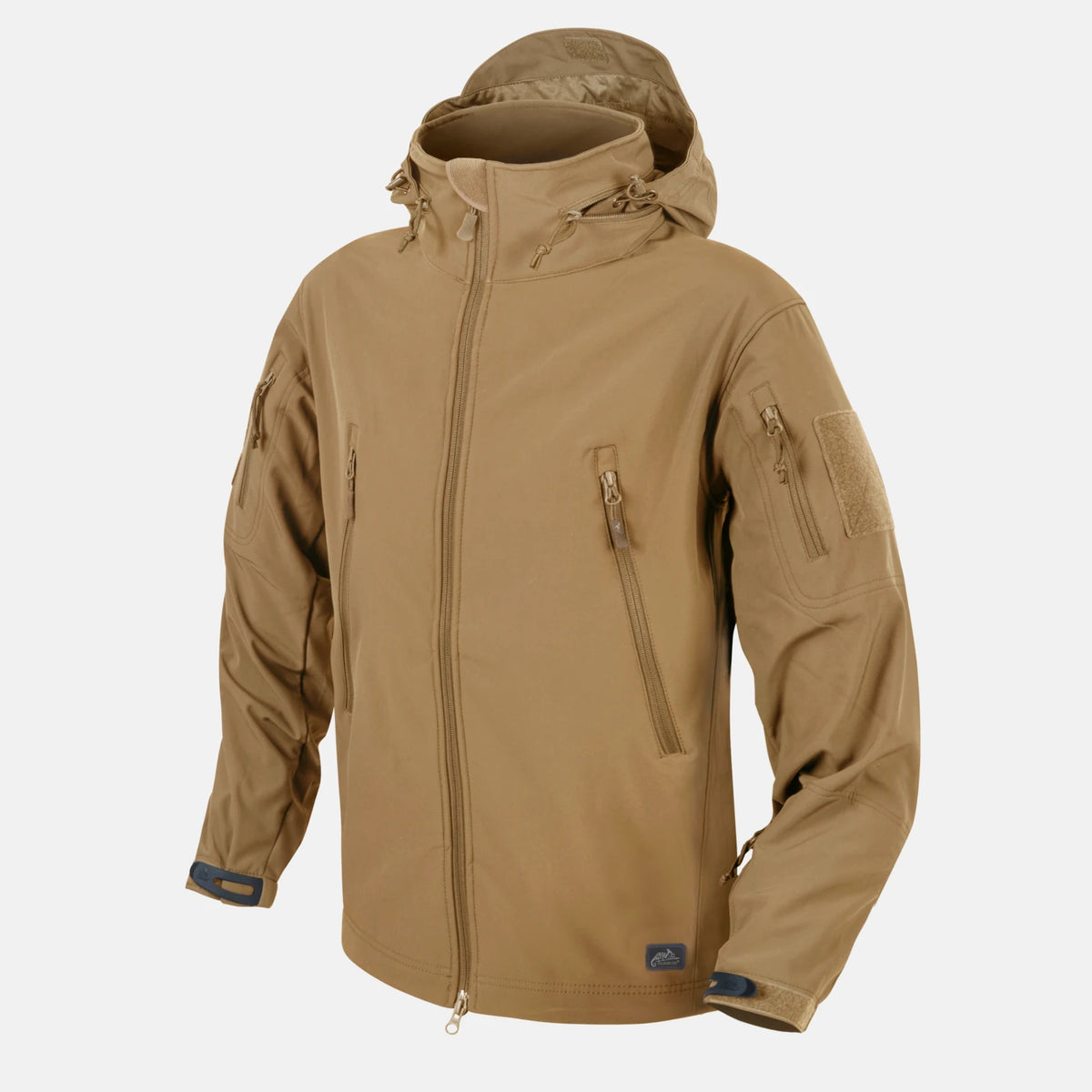 Helikon-Tex GUNFIGHTER Bunda Shark Skin, Taiga Green – kapucňa