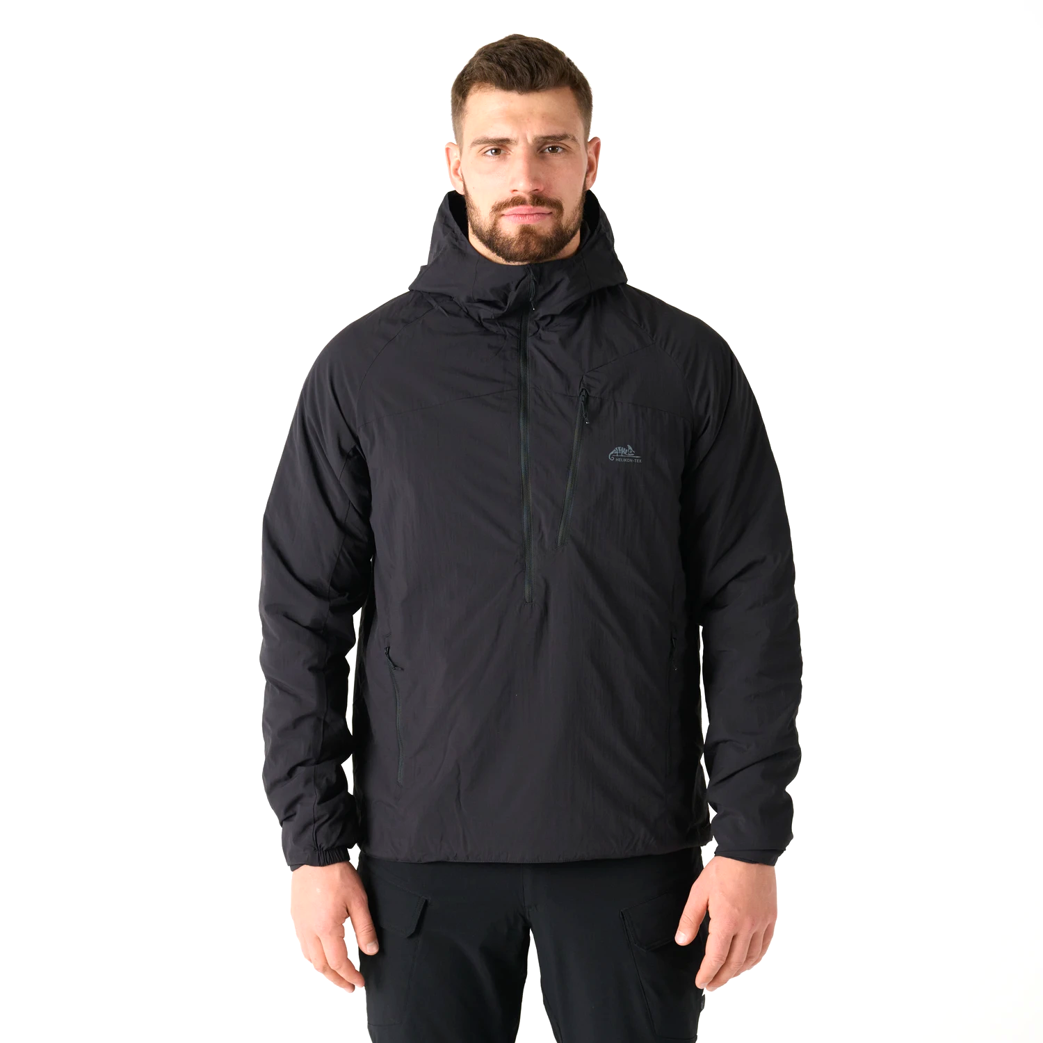 Helikon-Tex Wolfhound Hoodie Lite prechodná bunda, čierna