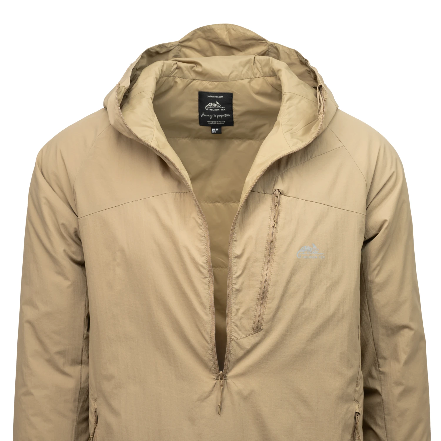 Helikon-Tex Wolfhound Hoodie Lite prechodná bunda, taiga green