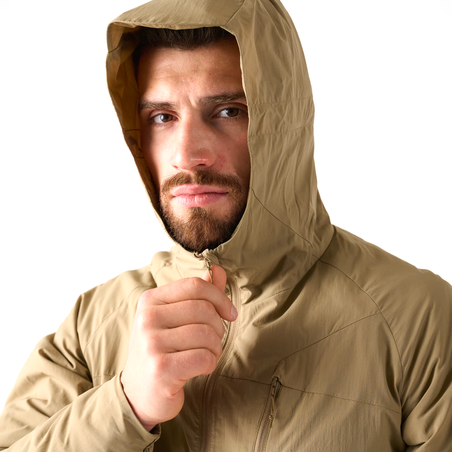 Helikon-Tex Wolfhound Hoodie Lite prechodná bunda, taiga green