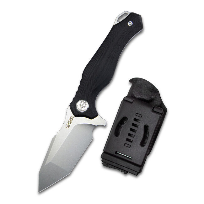 KUBEY Golf Fixed Blade Knife, Black
