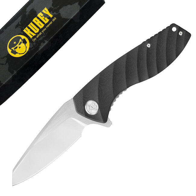 KUBEY Hellfire Folding Knife