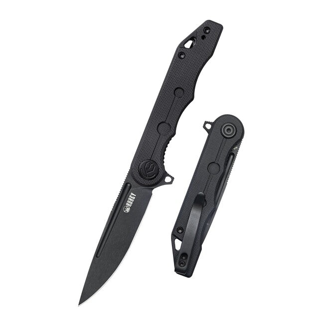 KUBEY Mizo Dark Night Folding Knife