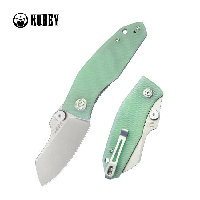 KUBEY Monsterdog Folding Knife, Jade