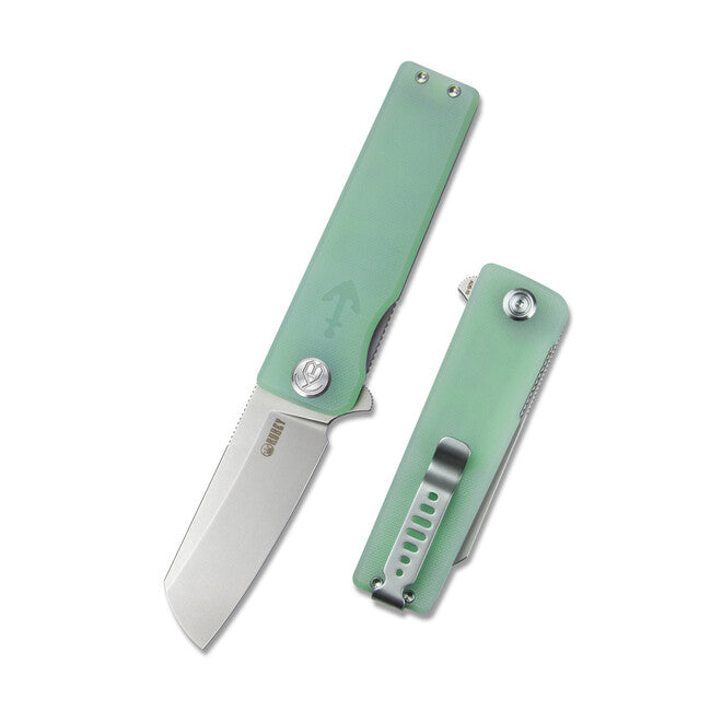 KUBEY Sailor Folding Knife Nephrite G10