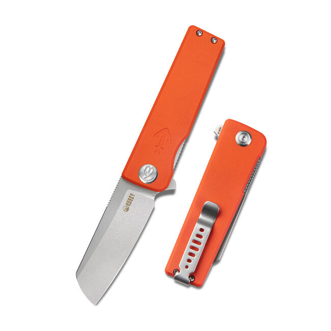 KUBEY Sailor Folding Knife Orange G10