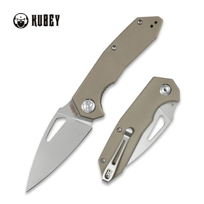 KUBEY Thumbhole Folding Knife