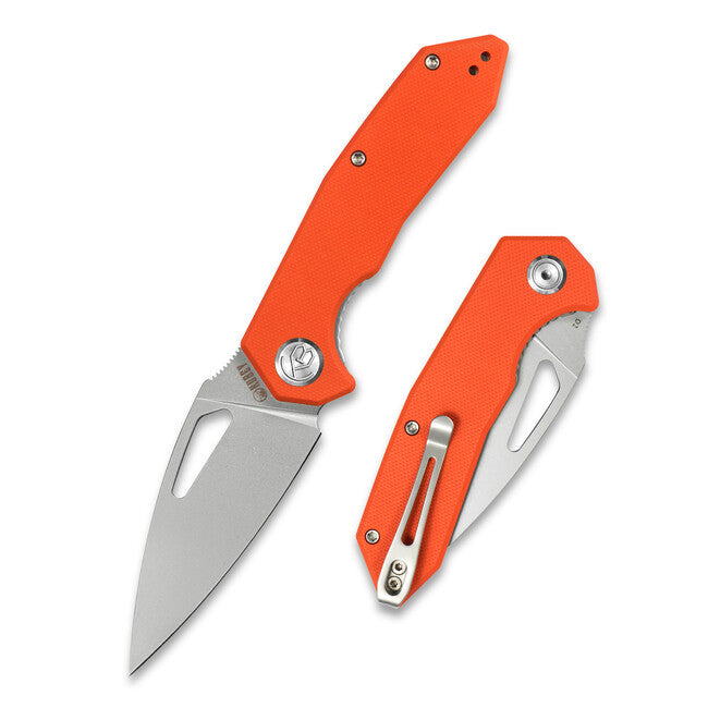 KUBEY Thumbhole Folding Knife