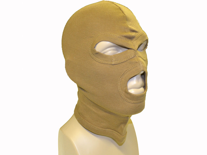 MFH Balaclava 3 Hole Coyote