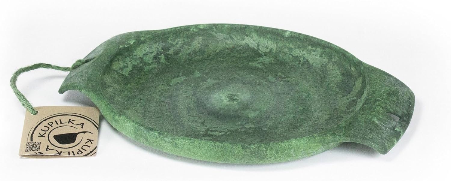 KUPILKA Plate 44 Shallow Plate, Green