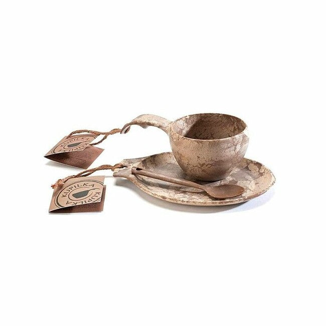 Kupilka Cup with Spoon and Bowl, 210 ml, Brown