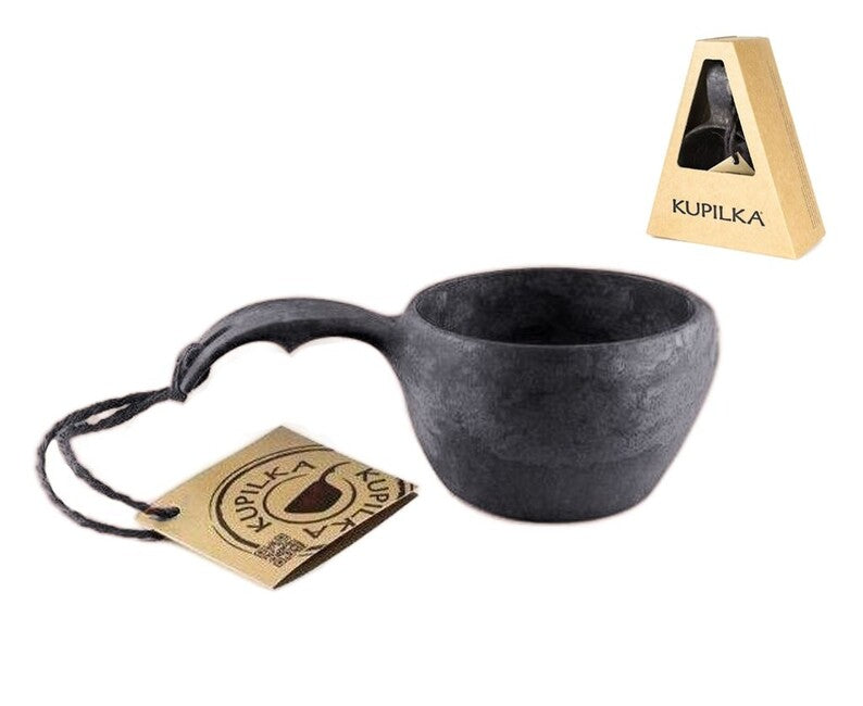 Kupilka 12 Junior Cup Children's Mug with Packaging, Black