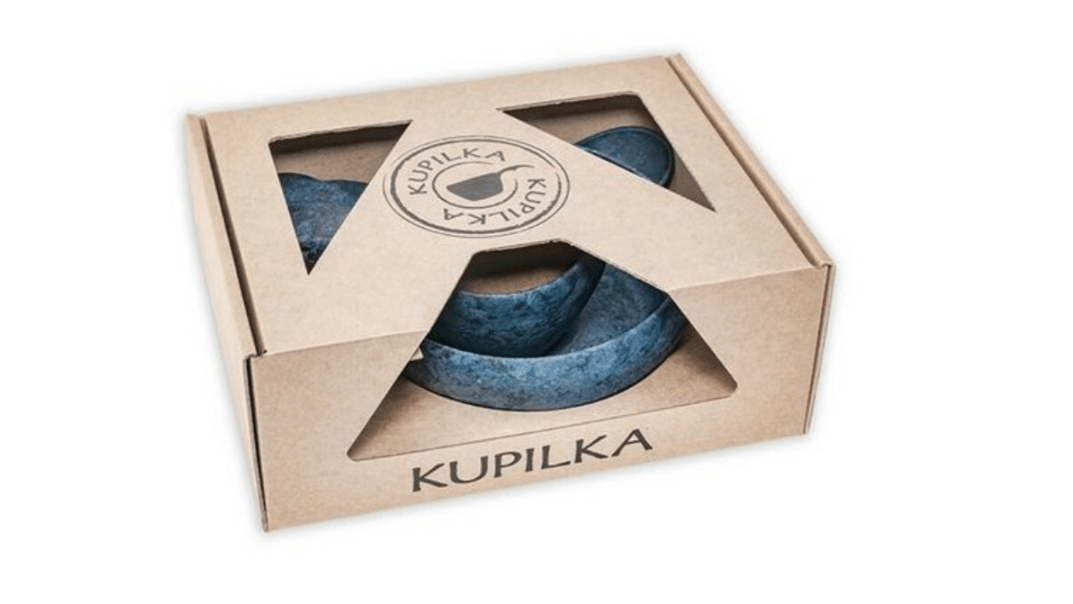 Kupilka Junior SET, Dish Set for Hiking, Blue
