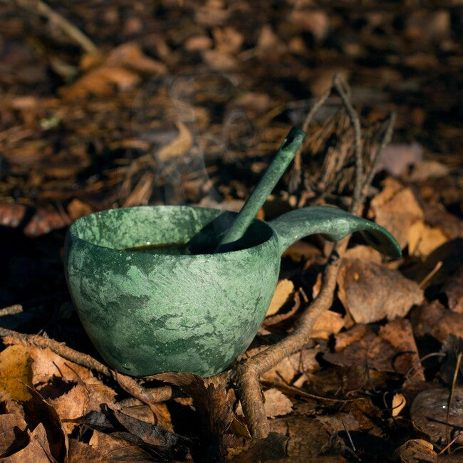 Kupilka Mug with Spoon, 210 ml, Green