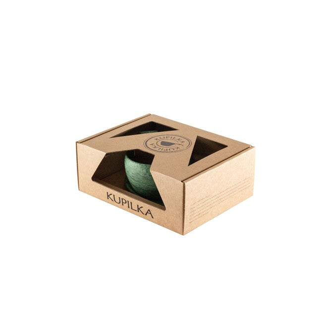 Kupilka Cup with Spoon and Plate, 210 ml, Green