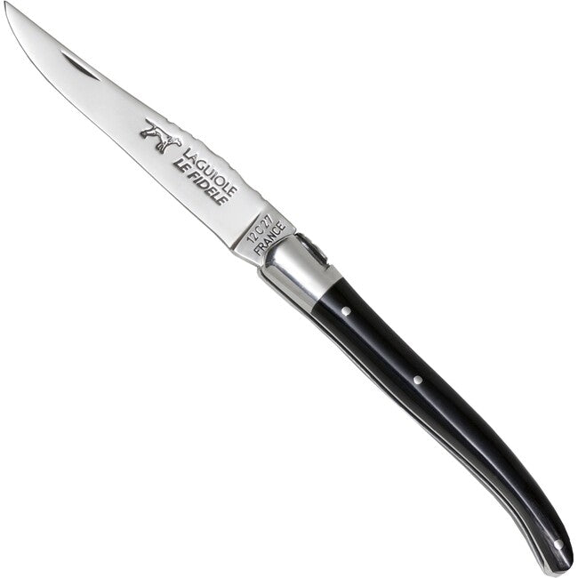 Laguiole Le Fidele Pocket Knife Laguiole Buffalo Horn 85mm