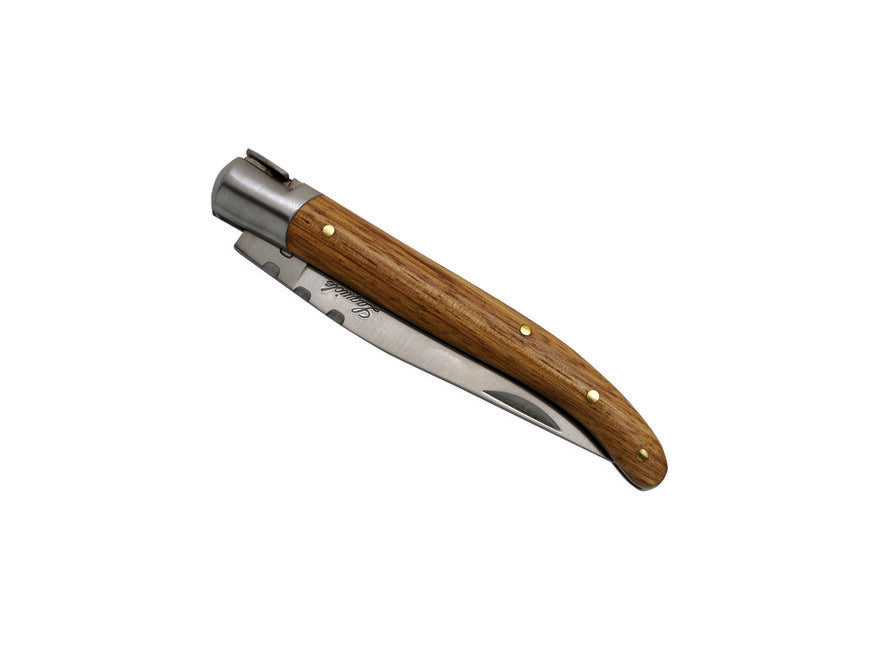 Laguiole DUB092 Pocket Knife, 11 cm Blade, Ash Handle