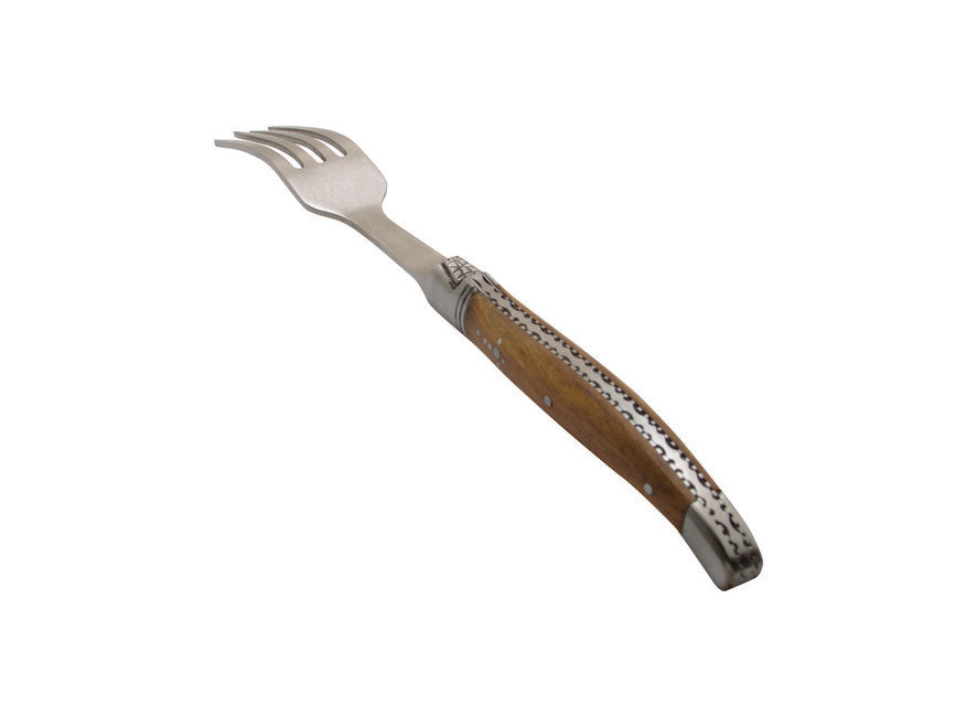 Laguiole DUB113 Fork, Olive Wood Handle