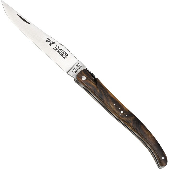 Laguiole Le Fidele Pocket Knife 72367, Pistachio Wood