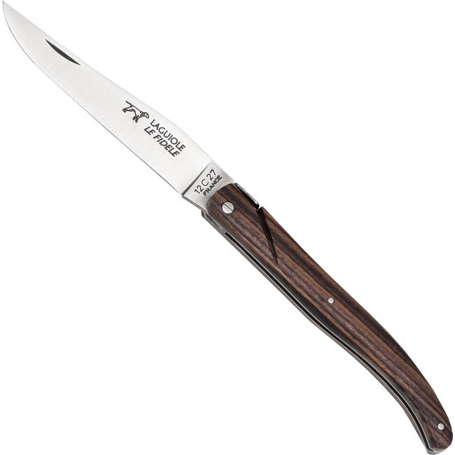 Laguiole Le Fidele Folding Knife Violet Wood