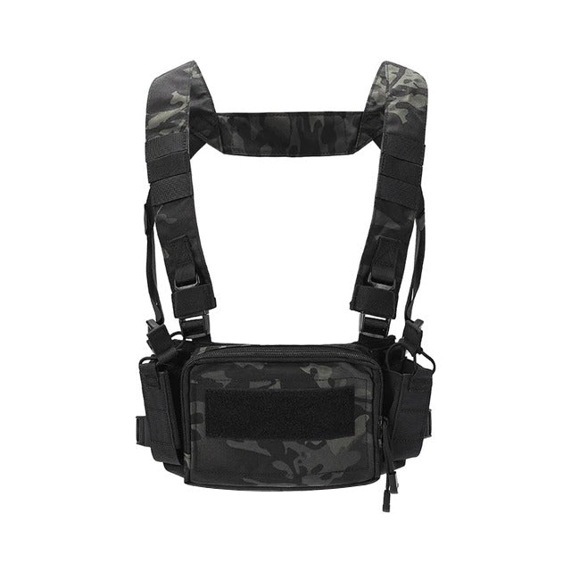 DRAGOWA Tactical Zero Light Tactical Vest, CP Black