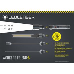 LEDLENSER Workers Friend Flashlight
