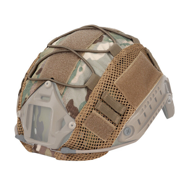 Leguon Warder Tactical Helmet Cover, CP Camo