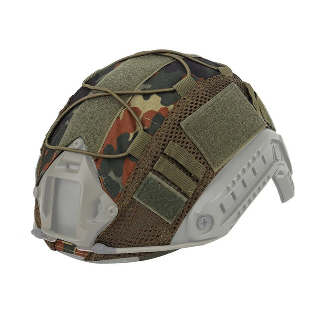 Leguon Warder Tactical Helmet Cover, Flecktarn