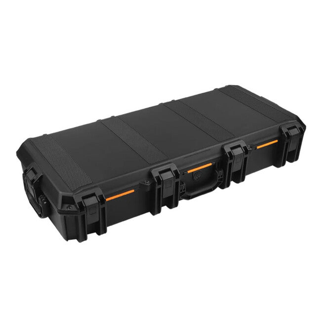 Leguon Bastion Tactical Waterproof Impact-Resistant Gun Case with Wheels and Safety Locks, Black