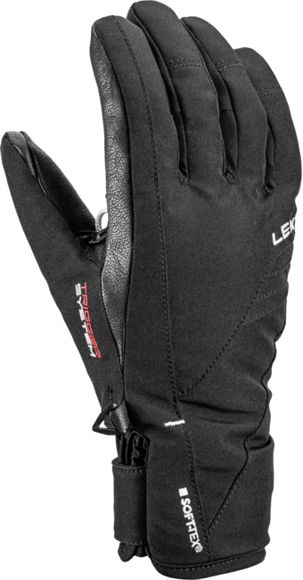 LEKI Cerro 3D Women Winter Downhill Women's Gloves, Black