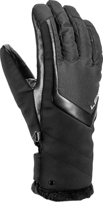 LEKI Stella Women Winter Downhill Women's Gloves, Black