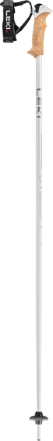 LEKI Stella S Ski Poles, White-Silver-White Gold