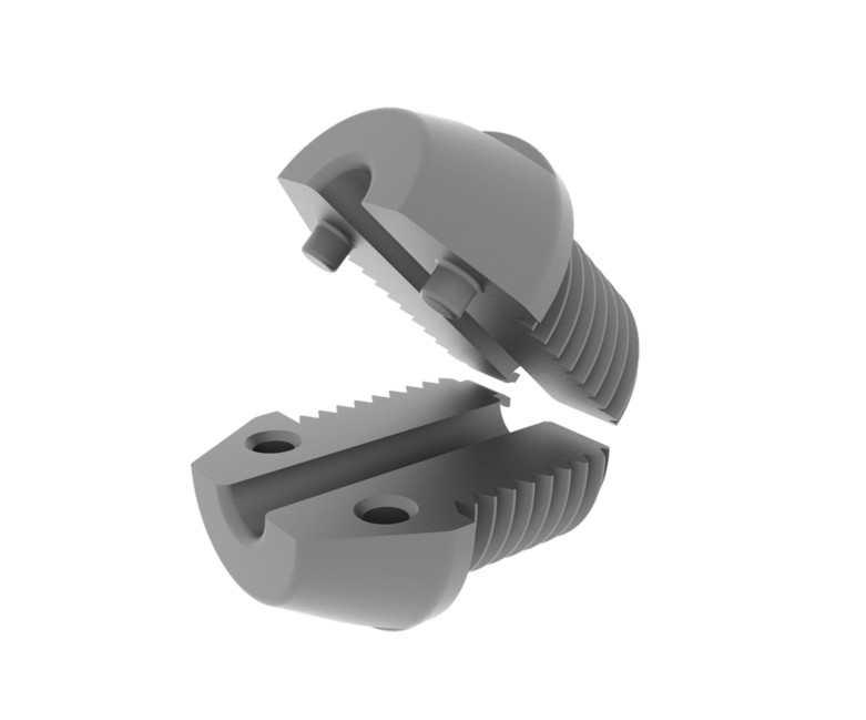 LEKI Replacement Part Endcap 14mm (M11), Light Grey