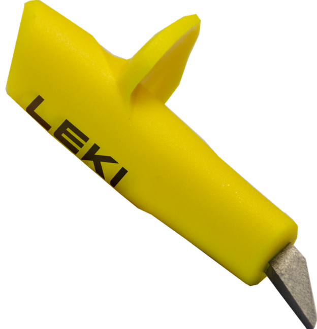 LEKI Roller Speed Tip 8mm Replacement Part, Neon Yellow