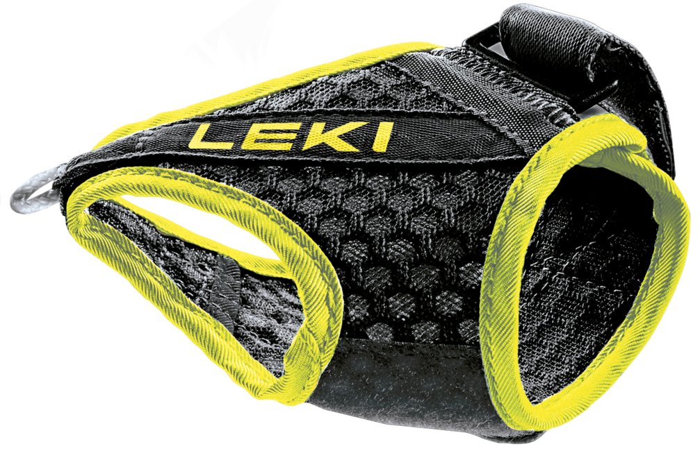 LEKI Náhradný diel Shark Frame Strap Mesh, čierna-neónovožltá, S - M - L