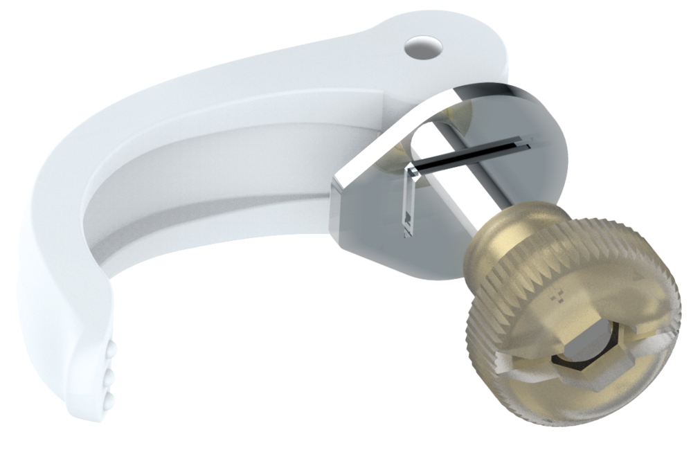LEKI Speed Lock 1 Lever Replacement Part, White, 16|14 mm