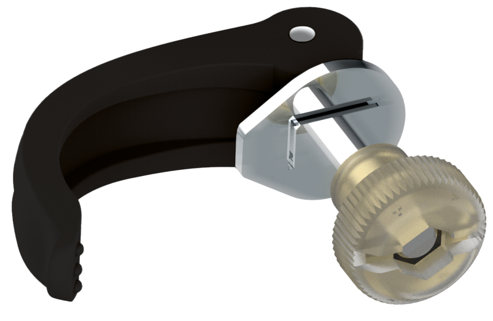 LEKI Speed Lock 1 Lever Replacement Part, Black, 20|18 mm