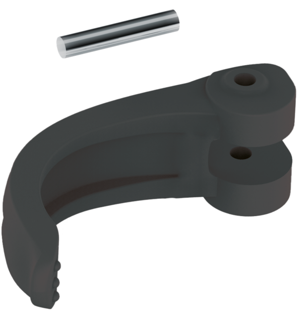 LEKI Speed Lock 1+ Lever Replacement Part, Black, 20|18 mm