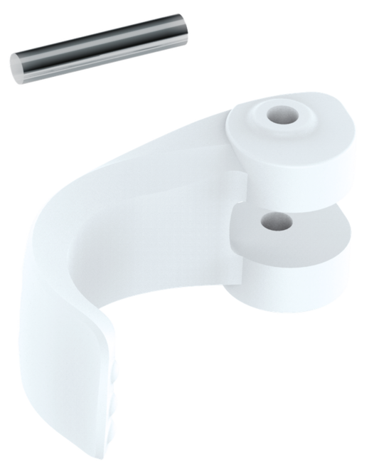 LEKI Speed Lock + Spare Part, White, 16|14 mm, 2 | 2+ Lever