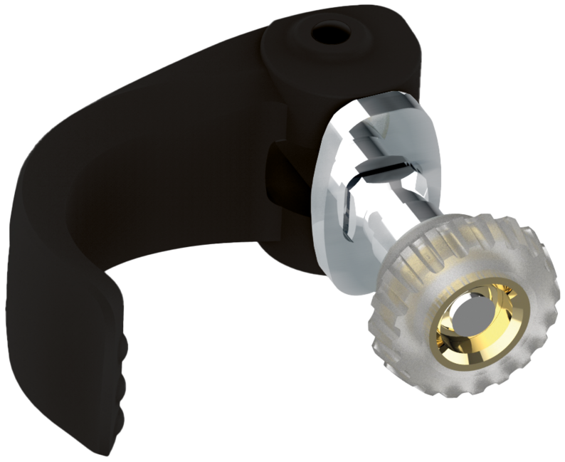 LEKI Speed Lock 2 Lever Replacement Part, Black, 16|14 mm