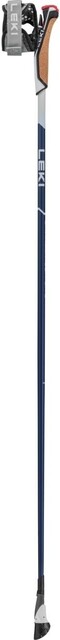LEKI Nordic Walking Poles Smart Pacer Lite, Midnight Blue-Dark Metallic-Navy Blue-White