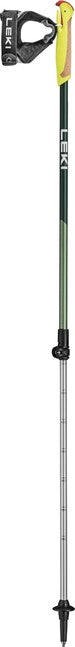 LEKI Nordic Walking Poles Walker XS, Green Metallic-Olive Green-White, 80-110 cm