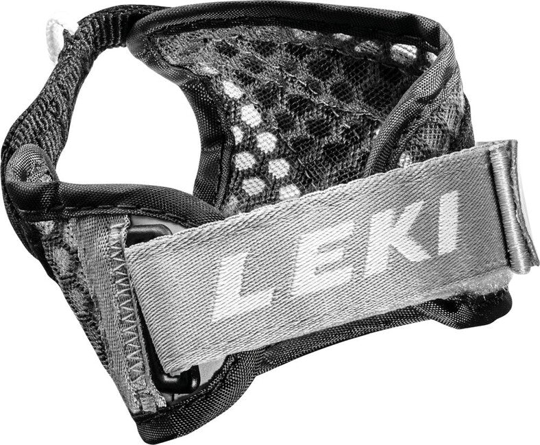 LEKI Pútka Frame Strap Mesh Trigger 3D, svetlosivá/antracitová