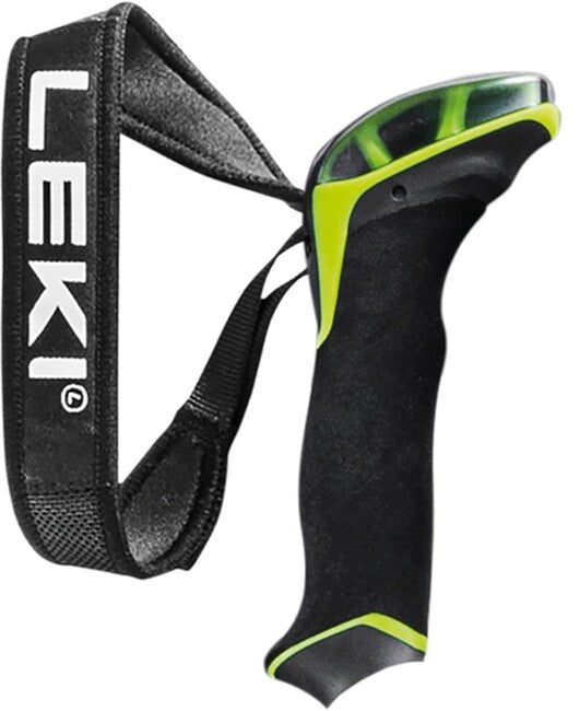 LEKI Rukovätes neoprénovým pútkom Aergo Air Foam 18mm, limetková/čierna