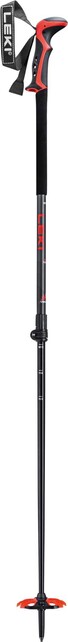LEKI Haute Route 2 Ski Touring Poles, Dark Anthracite/Dark Red/Black